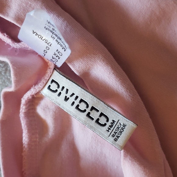 H&M division pink crop top - Picture 2 of 3